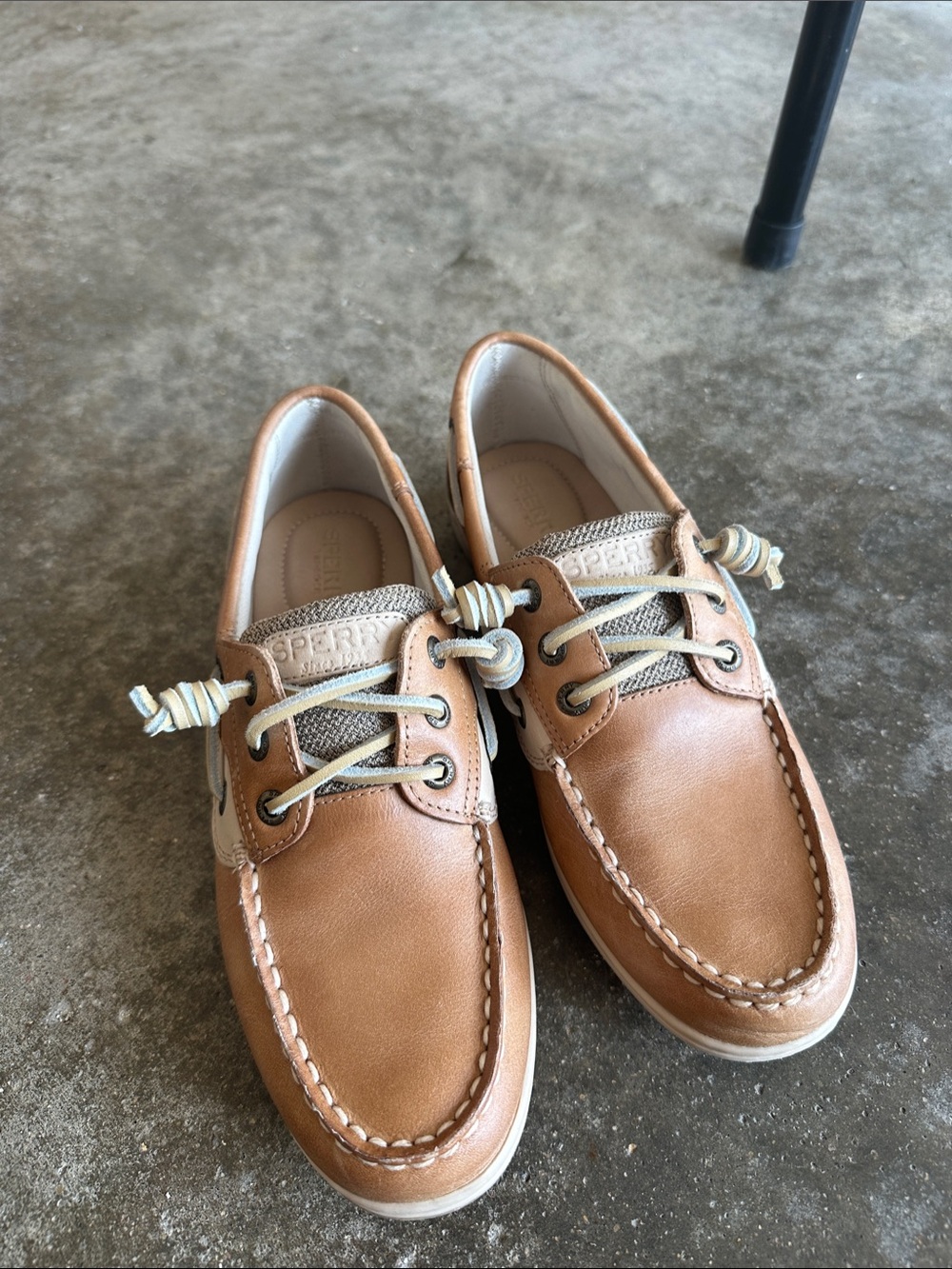 Sperry Tan Leather women’s 2-Eye Boat Shoes